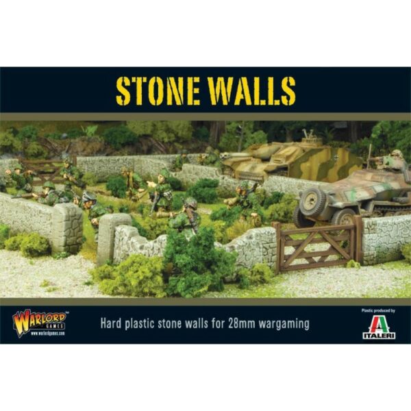 Stone Walls Plastic Boxed Set est un coffret parfait pour donner vie à vos champs de bataille. Il propose un ensemble de murs pour garnir vos tables