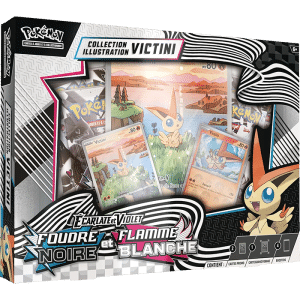 Découvrez le nouveau coffret Coffret Pokémon Collection Victini EV10.5 qui ravira petits et grands , a ouvrir ou garder scellé