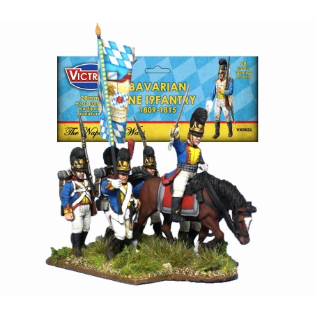 Vitrix Napoleonic Bavarian Infantry est l'une des superbes boites d'infanterie de Vitrix pour revivre les grandes campagnes napoléonnienes