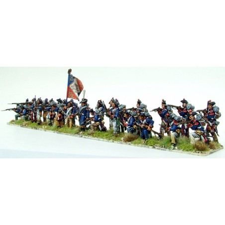 Napoleonic French Infantry 1804/1807 est l'une des superbes boites d'infanterie de Vitrix pour revivre les grandes campagnes napoléonnienes