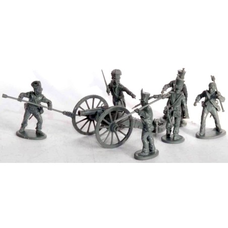 Napoleonic French Artillery 1812/1815 est l'une des superbes boites d'infanterie de Vitrix pour revivre les grandes campagnes napoléonnienes
