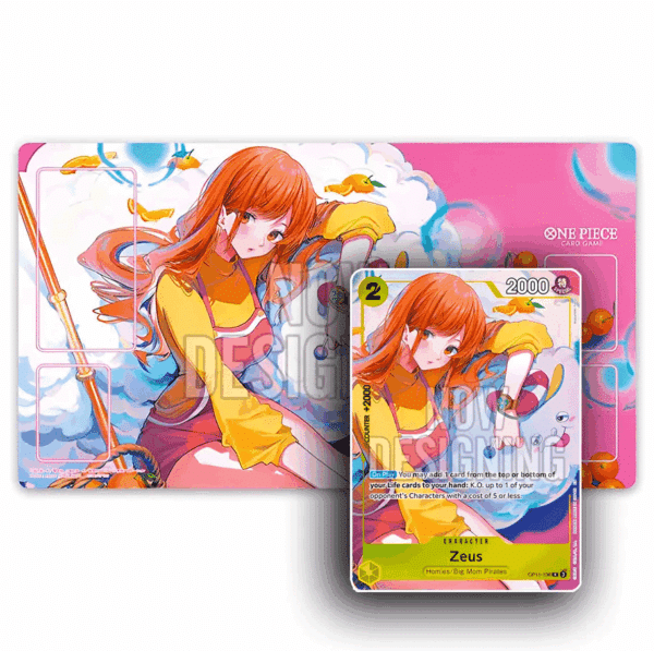 Découvrez le nouveau produit One Piece TCG : Card Games Fest 24-25 Playmat Zeus un produit incontournable pour votre jeu de cartes favori