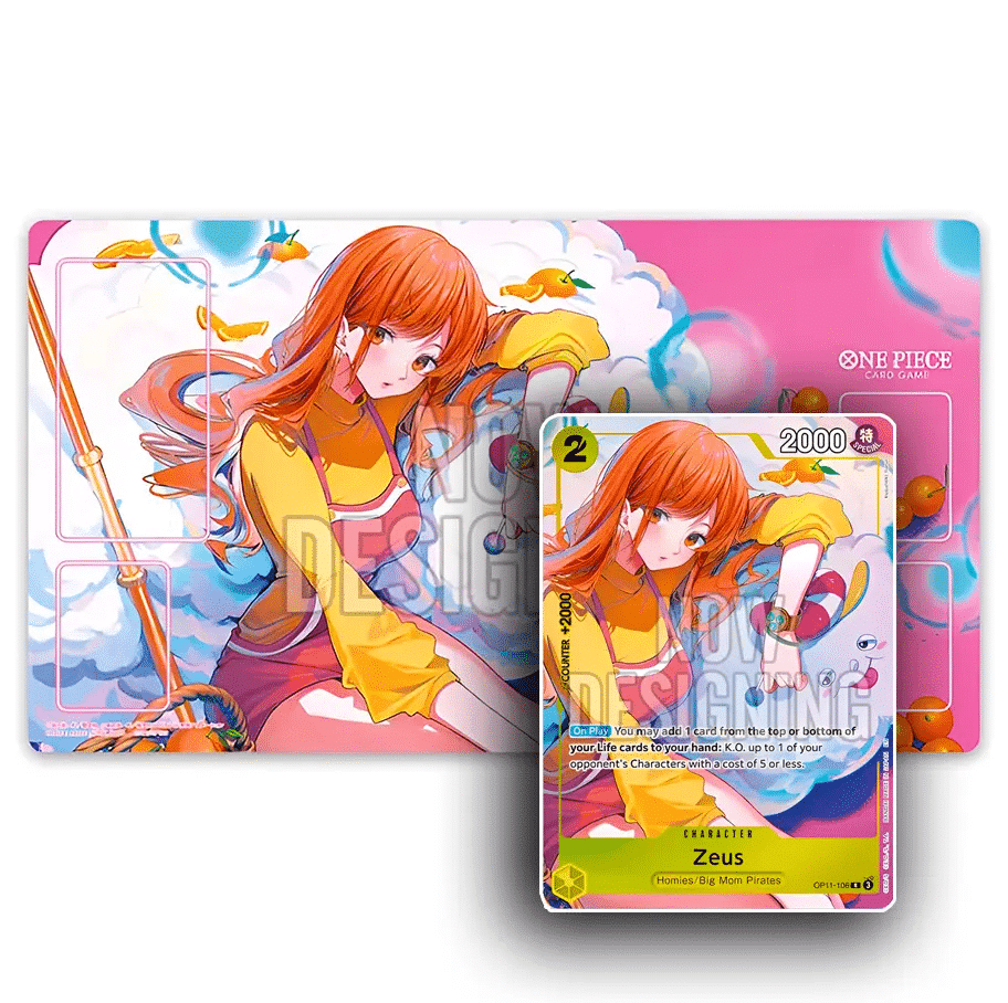 Découvrez le nouveau produit One Piece TCG : Card Games Fest 24-25 Playmat Zeus un produit incontournable pour votre jeu de cartes favori