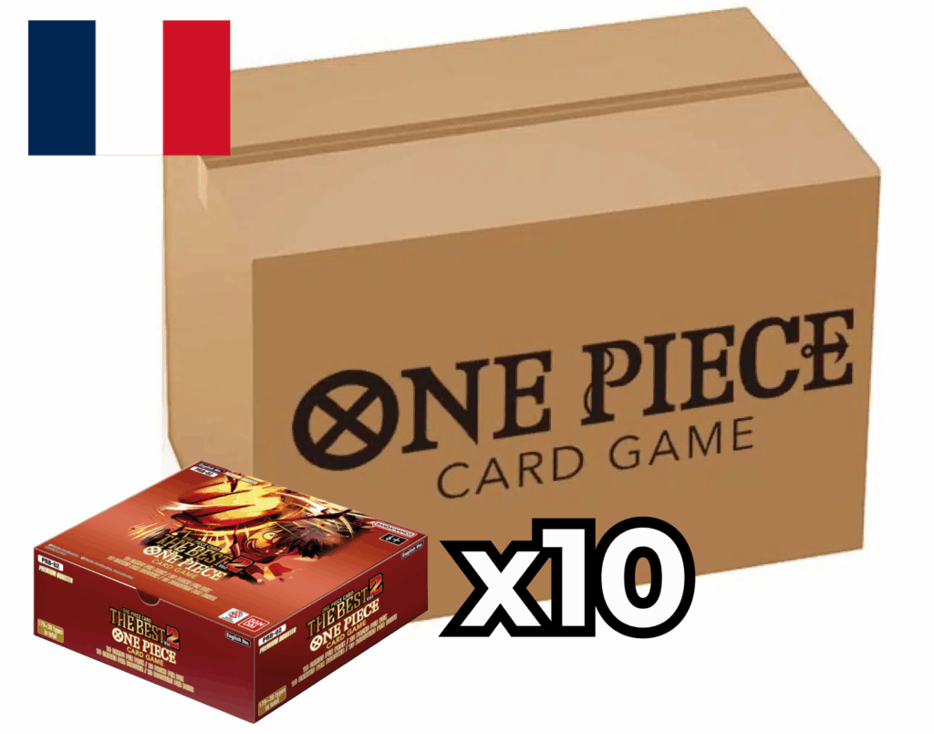 One Piece TCG Case scellée 10 Display PRB-02 Premium Booster FR