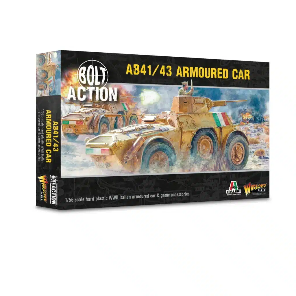 Bolt Action Autoblinda AB41 vous permet de revivre les batailles emblématiques de la deuxieme guerre mondiale sur le front de l'ouest