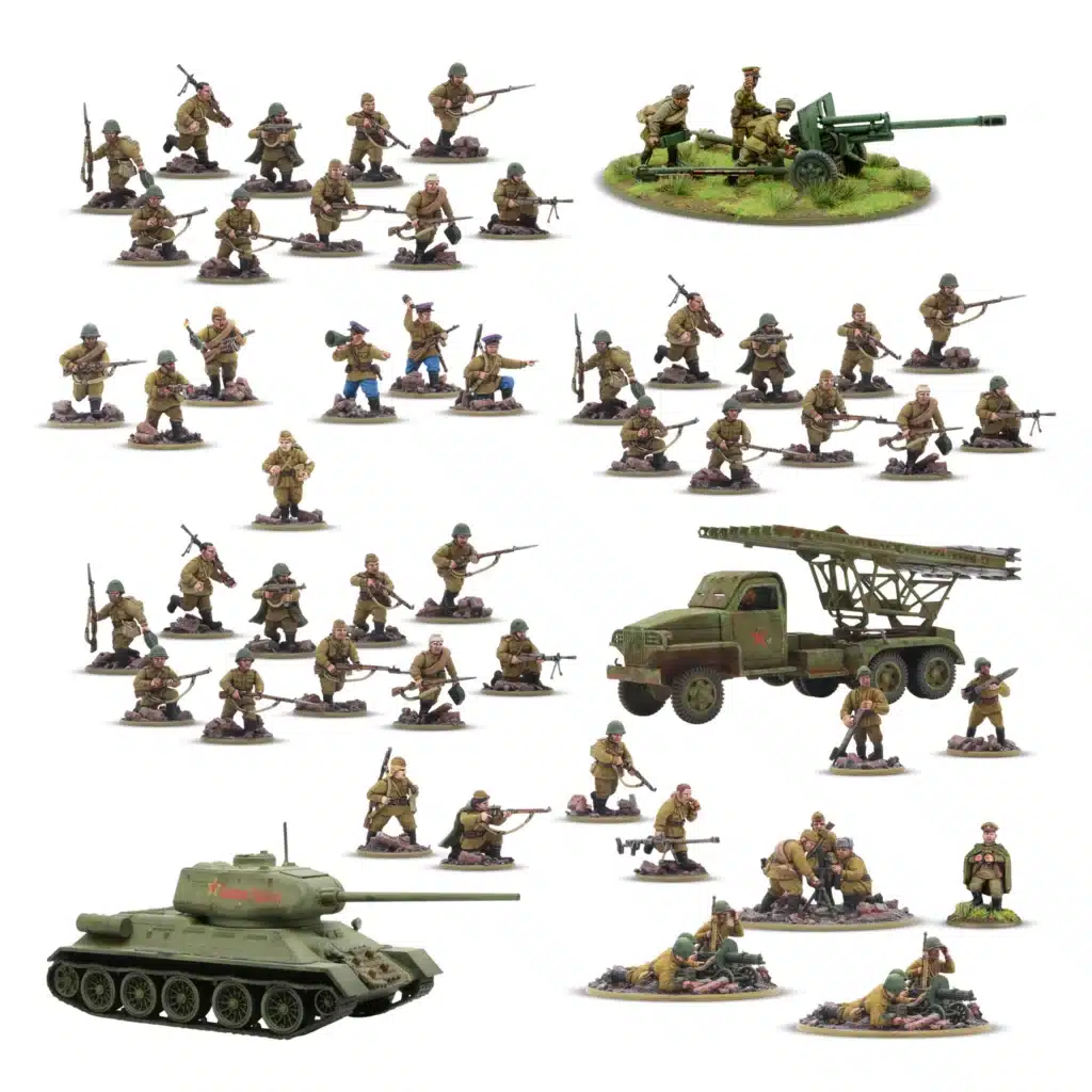 Bolt Action Forward to Berlin fait partie des nouvelles sorties pour l'armée rouge dans le cadre de la 3 eme edition de bolt action