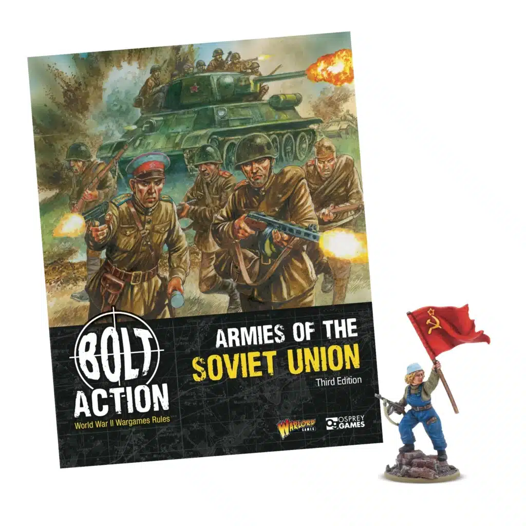 Bolt Action Armies of the Soviet Union fait partie des nouvelles sorties pour l'armée rouge dans le cadre de la 3 eme edition de bolt action