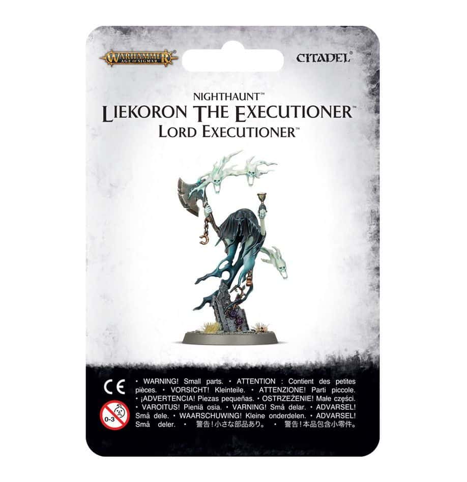 Nighthaunt: Lord Executioner est l'un des personnages emblématique de l'armée des nighthaunt , terreur et effroi seront vos armes