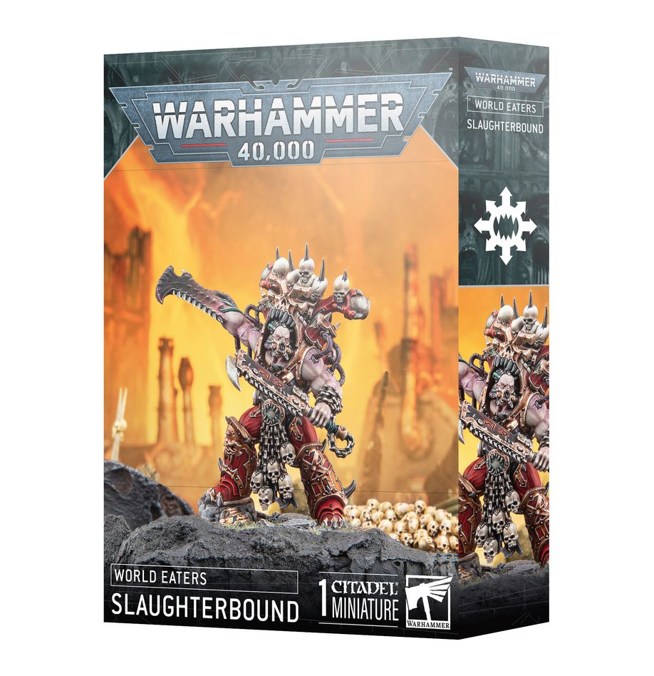 Découvrez le World Eaters Occiliés, une pièce centrale pour tout collectionneur de Khorne. Une figurine immense pour dominer le champ de bataille
