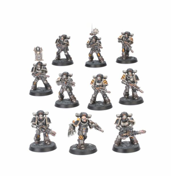 Découvrez le MKII Veteran Squad with disintegrator une nouvelle boite pour completer vos armées d'horus heresy , le jeu aux milles trahisons