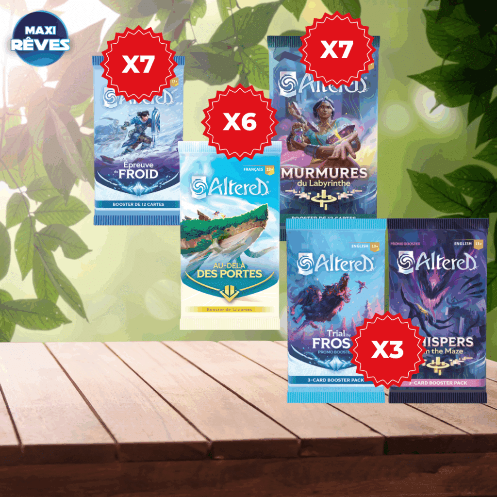 Découvrez le nouveau TCG Altered avec les Display Murmures du labyrinthe, une occasion simple de se lancer dans ce futur grand nom des TCG en France