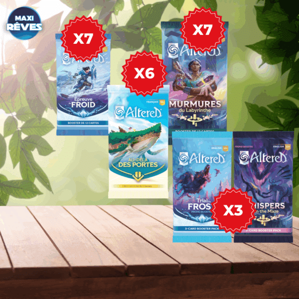 Découvrez le nouveau TCG Altered avec les Display Murmures du labyrinthe, une occasion simple de se lancer dans ce futur grand nom des TCG en France