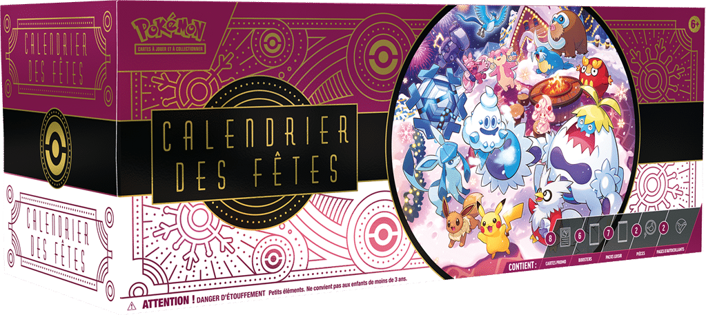 Découvrez le Calendrier de l'avant 2025 avec encore une fois des cartes superbes et de nouveaux mecanismes de jeux