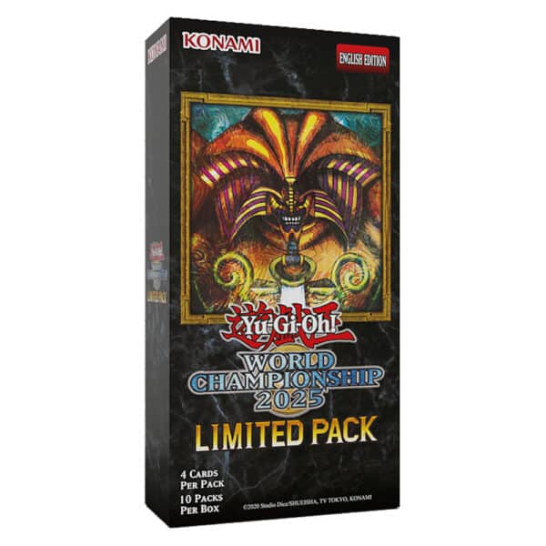 Yu-Gi-Oh JCC Display de 10 Boosters World Championship 2025 VF