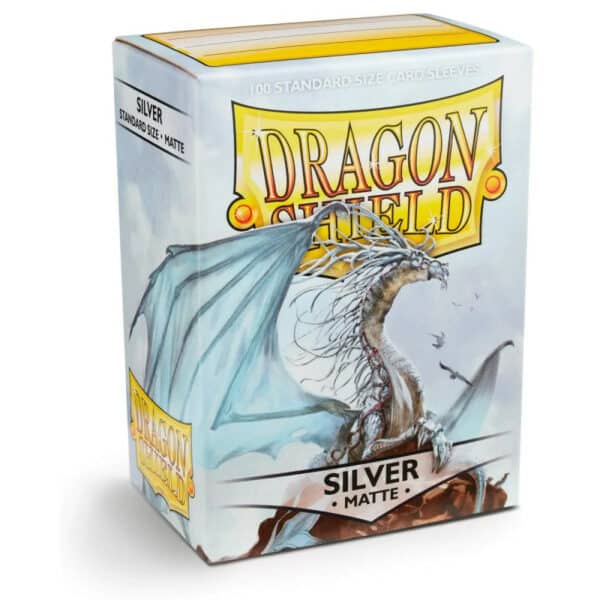 Dragon Shield Standard Sleeves Matte Silver