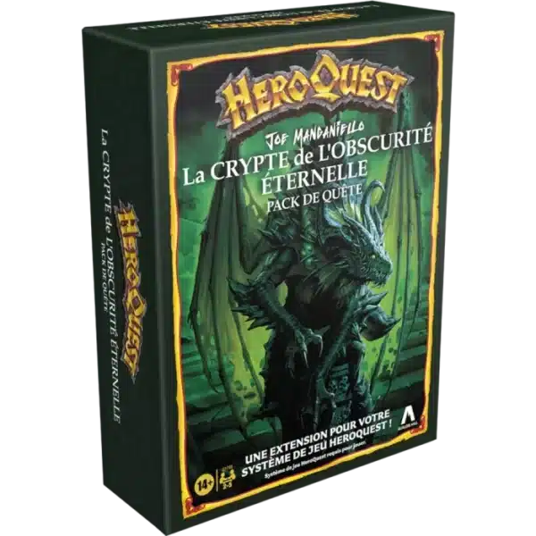 HEROQUEST Extension Le Crypte de l'obscurité Eternelle VF Sortie le 22.08.25