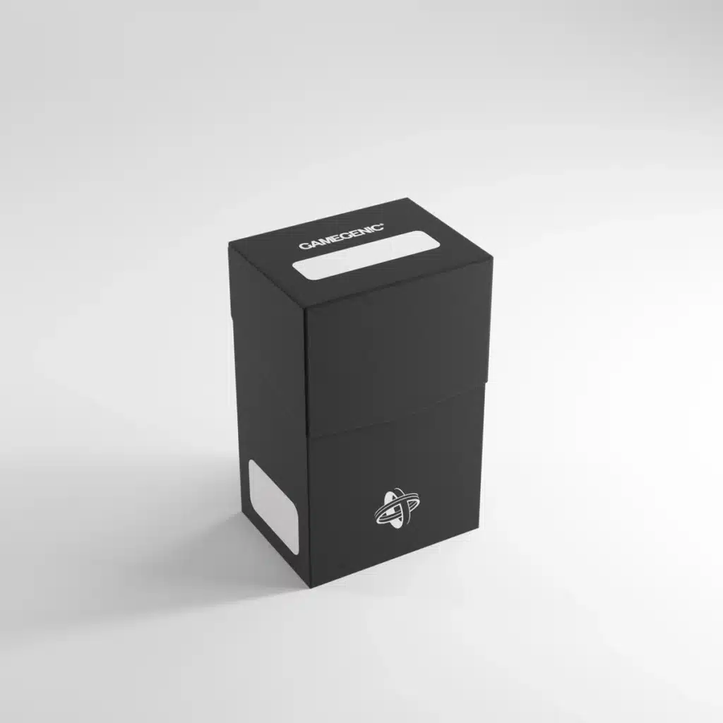 Découvrez la Mini Card Holder 60+ Black Gamegenic est conçu pour ranger 60 cartes au format Mini-American avec protège-cartes.
