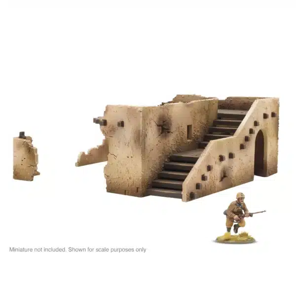 Bolt Action Adobe Building vous permet de revivre les batailles emblématiques de la deuxieme guerre mondiale sur le front africain