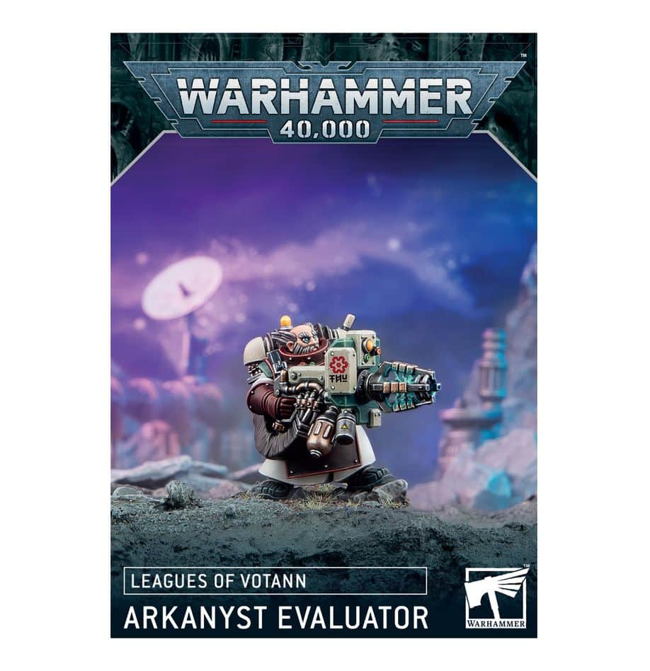 L’attente a été longue, mais vous pourrez bientôt vous lancer dans cette nouvelle faction de Warhammer 40,000 avec Leagues of Votann: Evaluateur Arkanyste