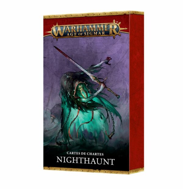 Cartes Techniques Nighthaunt fait partie des nouveautées pour les armées nighthaunt pour le jeu de figurines de GW Age of sigmar