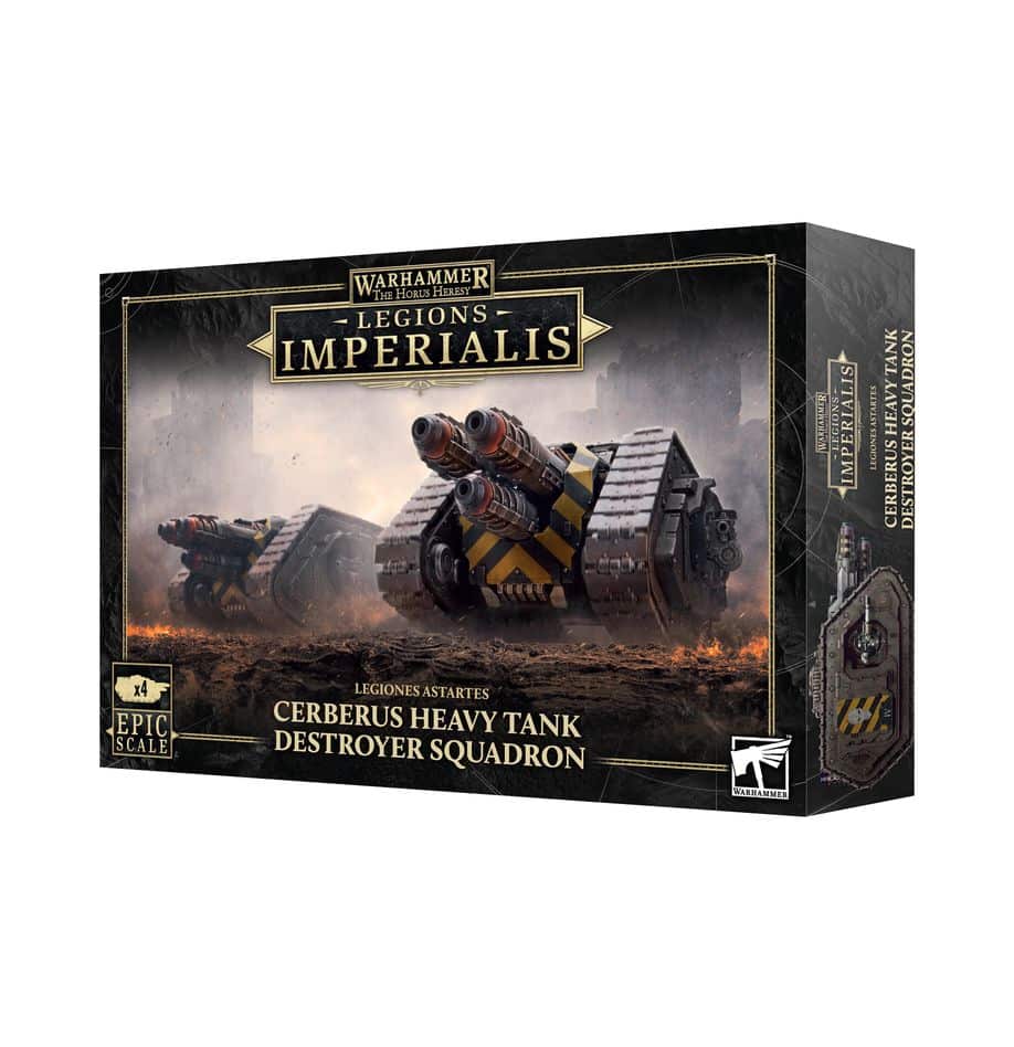 Legion Imperialis : Cerberus est la superbe nouveautée de Games Workshop pour le jeu Legion Imperialis, le jeu de bataille à grande echelle