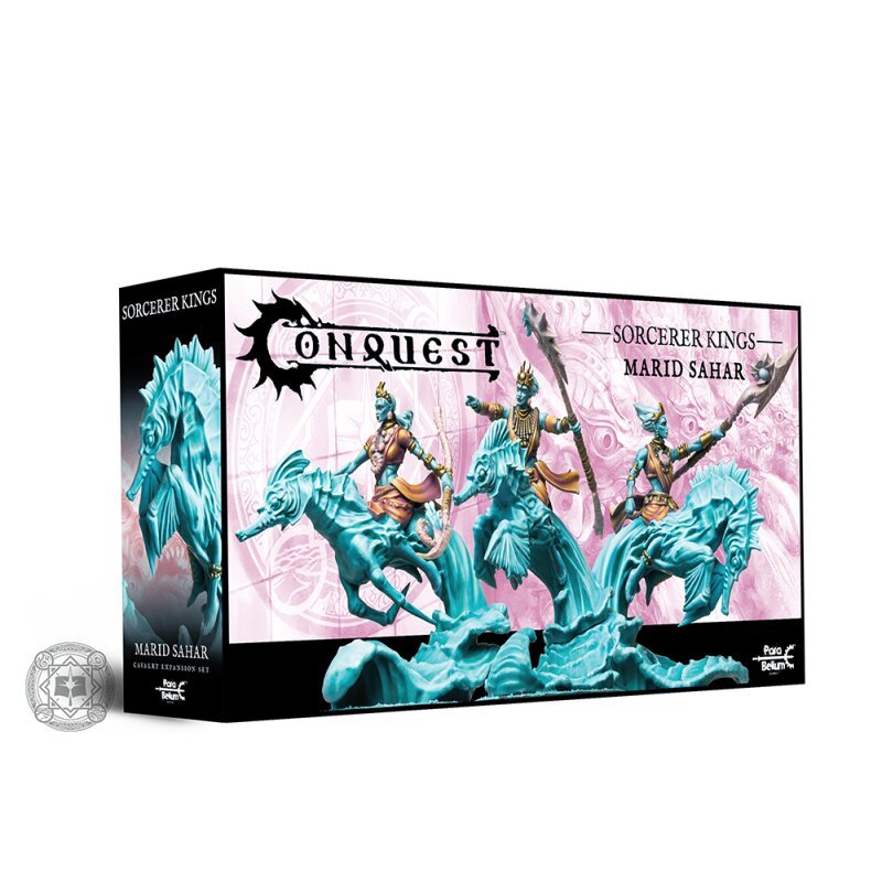 Sorcerer Kings - Marid Sahar est la nouvelle boite de Para-bellum pour jouer à la version escarmouche de leur jeu : Le mode Fist Blood
