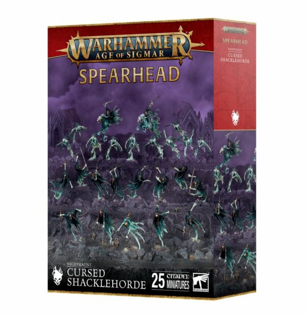 Spearhead Nighthaunt : Bagnehorde Maudite fait partie des nouveautées pour les armées nighthaunt pour le jeu de figurines de GW Age of sigmar
