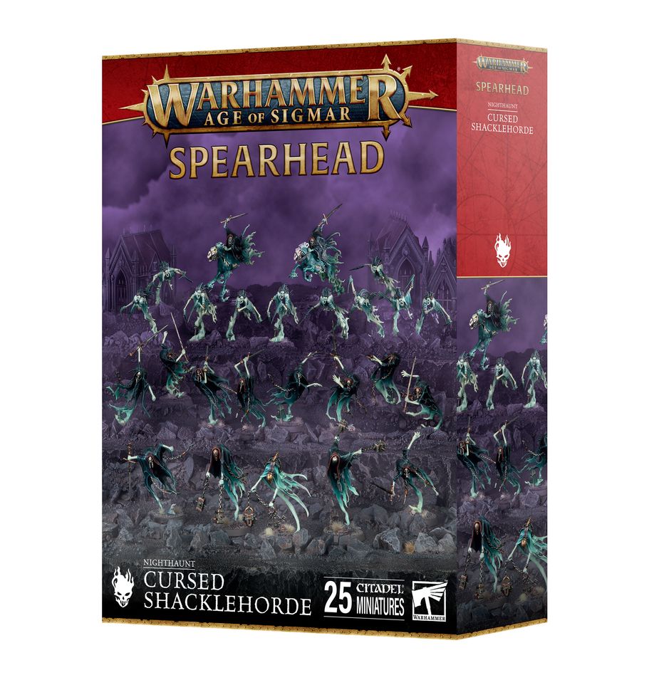 Spearhead Nighthaunt : Bagnehorde Maudite fait partie des nouveautées pour les armées nighthaunt pour le jeu de figurines de GW Age of sigmar