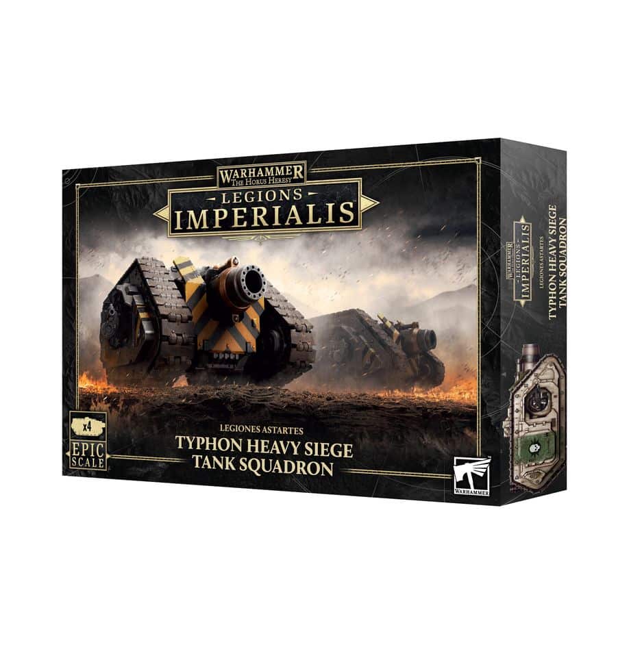 Legion Imperialis : Typhon est la superbe nouveautée de Games Workshop pour le jeu Legion Imperialis, le jeu de bataille à grande echelle