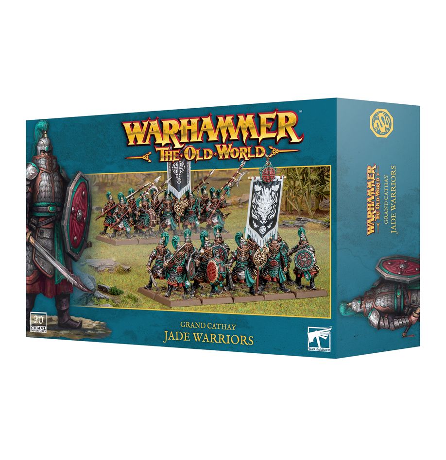 Découvrez les nouveautées pour la nouvelle armée de Old World Armies of Grand Cathay avec le Cathay : Jade Warriors , a decouvrir absolument
