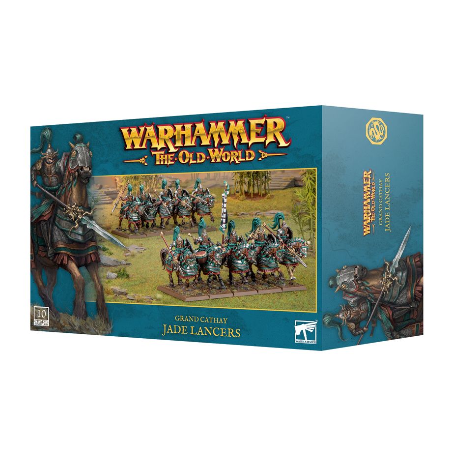 Découvrez les nouveautées pour la nouvelle armée de Old World Armies of Grand Cathay avec le Cathay : Jade Lancers , a decouvrir absolument