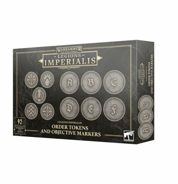 Legion Imperialis : Order Tokens est la superbe nouveautée de Games Workshop pour le jeu Legion Imperialis le Krios Squadron