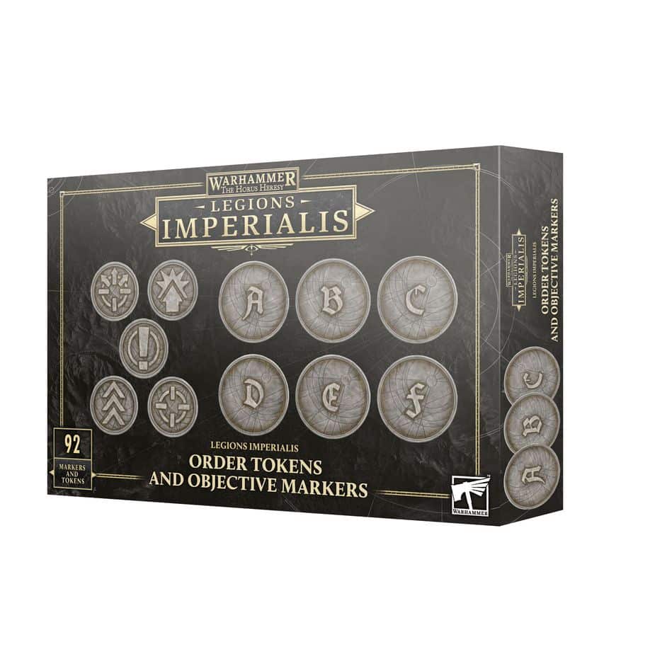 Legion Imperialis : Order Tokens est la superbe nouveautée de Games Workshop pour le jeu Legion Imperialis le Krios Squadron