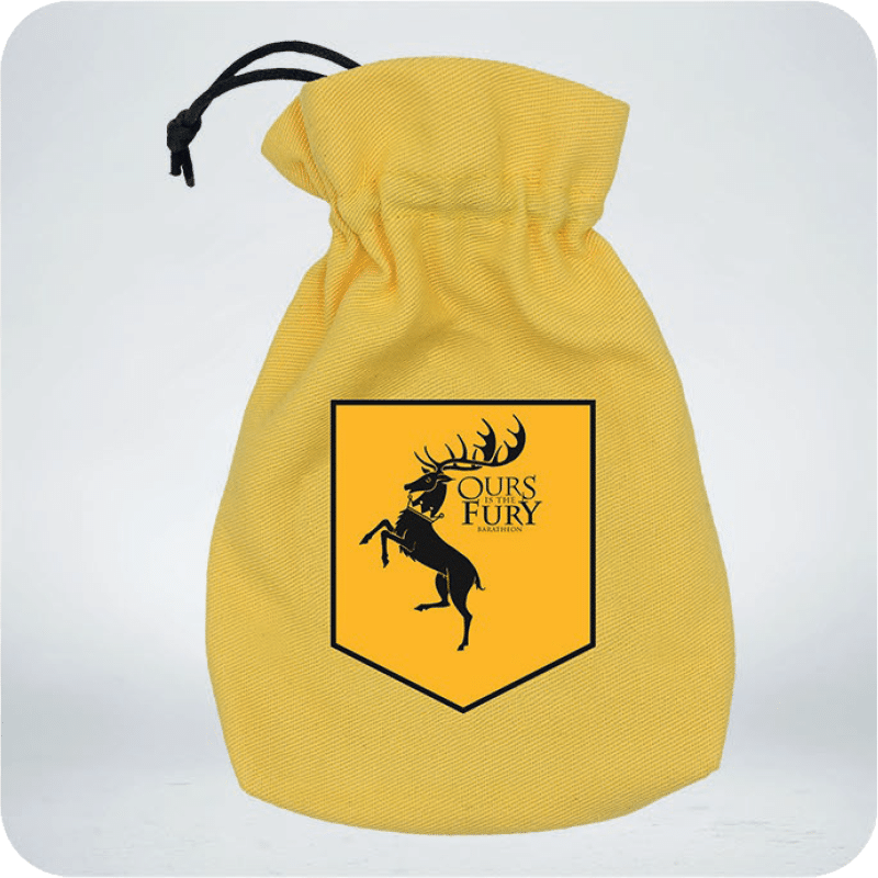 Sac a dés Games of Thrones fait partie de la gamme d'accessoires que nous avons trouvé pour agayer vos parties de jeu chez vous ou dans notre boutique