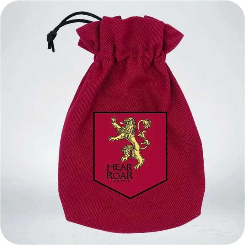 Sac a dés Games of Thrones fait partie de la gamme d'accessoires que nous avons trouvé pour agayer vos parties de jeu chez vous ou dans notre boutique
