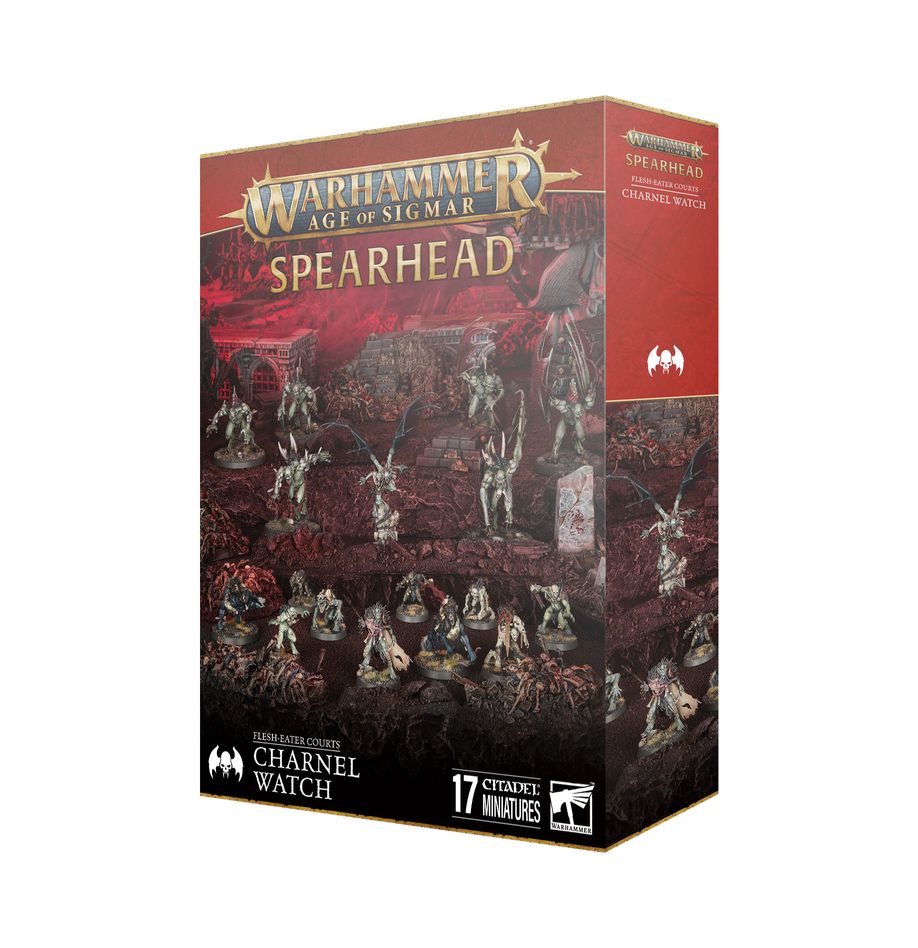 Spearhead Flesh eaters Carneguet est l'un des nouveautées pour les armées Flesh Eaters Courts pour le jeu de figurines Age of Sigmar de Games Workshop
