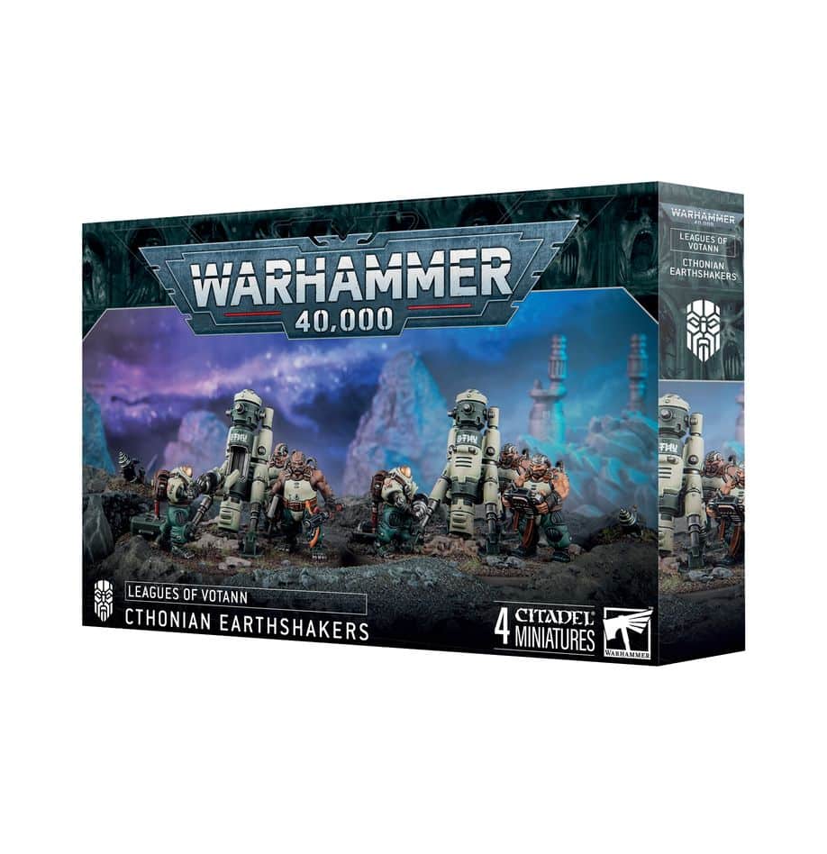 L’attente a été longue, mais vous pourrez bientôt vous lancer dans cette nouvelle faction de Warhammer 40,000 avec les Votann: Trembleterres Chtoniens