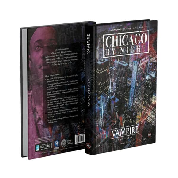 Vampire : la Mascarade V5, Chicago By Night, découvrez le supplément pour jouer dans Chicago dirigé par les puissants Vampires