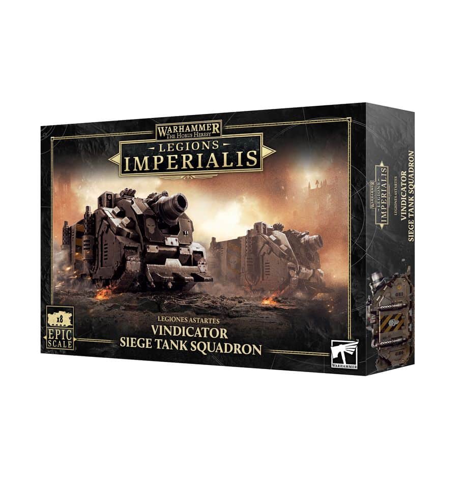 Legion Imperialis : Vindicator est la superbe nouveautée de Games Workshop pour le jeu Legion Imperialis, le jeu de bataille à grande echelle