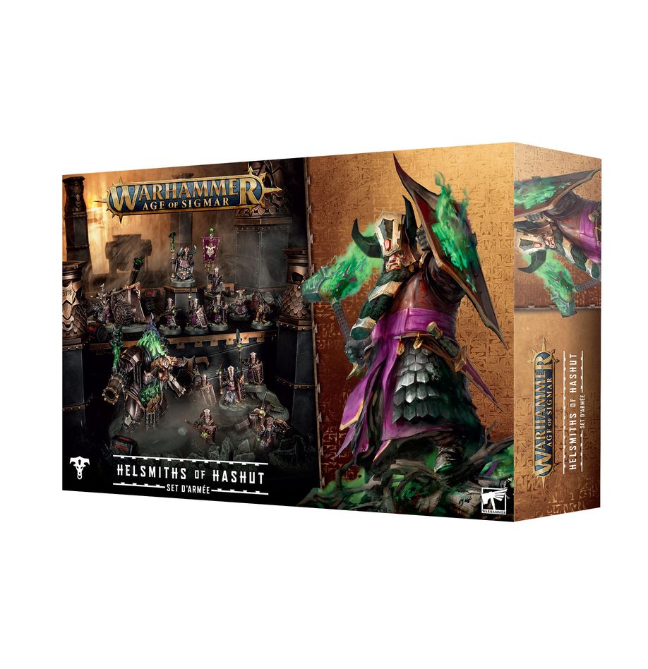 Découvrez la boite d'armée pour la dernière faction à Age Of Sigmar avec les Helsmiths of Hashut, les nains du chaos qui reviennent !!