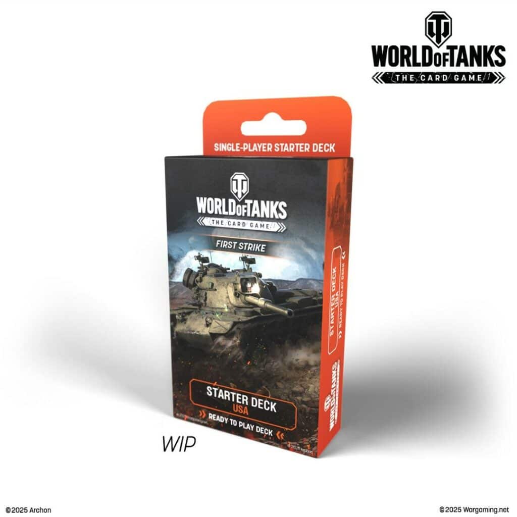 Découvrez World of Tanks The Card Game : Starter Deck USA le superbe jeu issu du celebre jeu vidéo sur la 2eme guerre mondiale