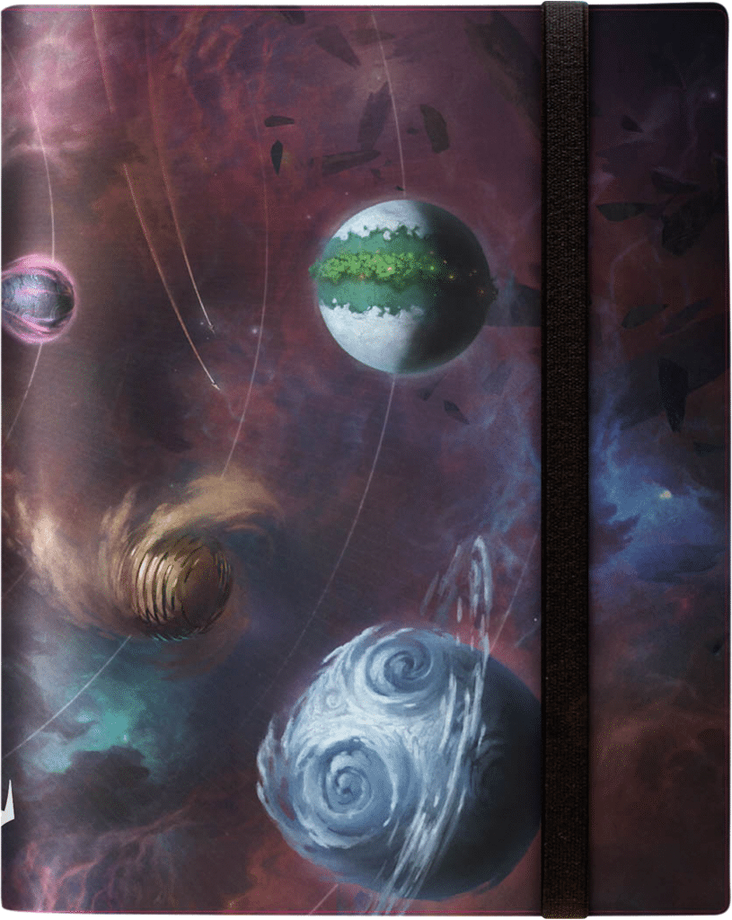 Découvrez le Edge of Eternities 9 pockets, un classeur parfait pour ranger votre collection des n'importe quels TGC en toute sécurité