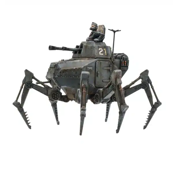 Konflikt '47 Vogelspinne Light Walker est l'une des sorties qui accompagne le nouveau starter du jeu de warlord games appelé konflikt 47