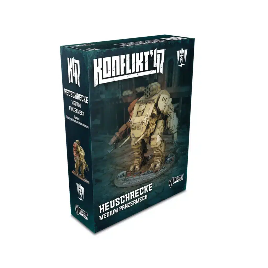 Konflikt '47 Heuschrecke est l'une des sorties qui accompagne le nouveau starter du jeu de warlord games appelé konflikt 47