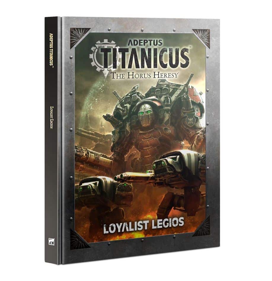 Adeptus Titanicus Loyalist Legios est le supplément qui vous permettras de jouer les Legions Loyalistes à Adeptus Titanicus