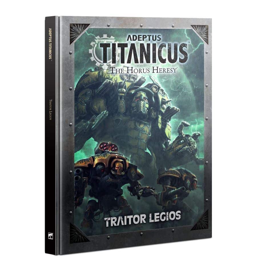 Adeptus Titanicus Traitor Legios est le supplément qui vous permettras de jouer les Legions Traitoris à Adeptus Titanicus