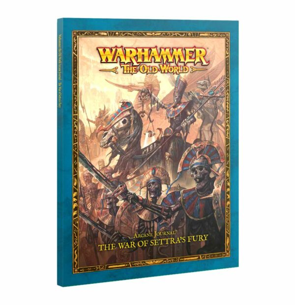 Settra l’Impérissable poursuit sa marche à travers les Principautés Frontalières dans un nouvel Arcane Journal de 48 page