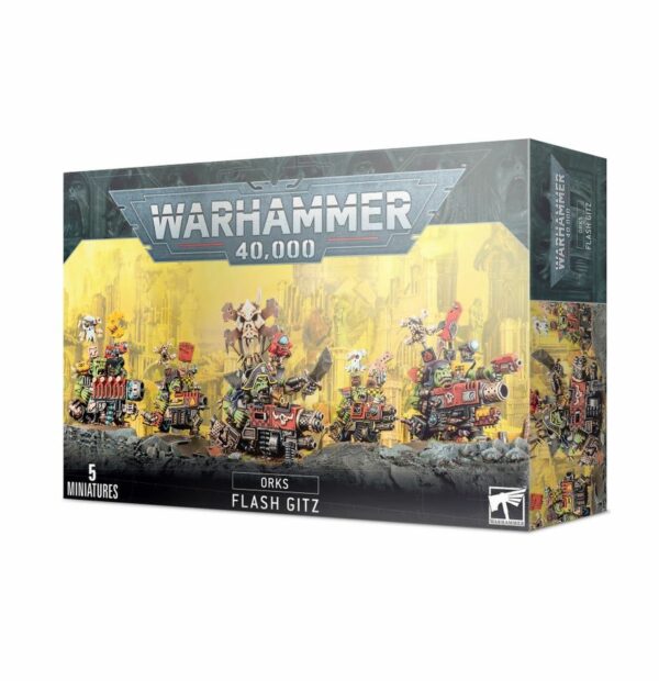Découvrez les Ork Flash Gitz, une de frimeurs avec leurs gros flingues custom pour soutenir aux tirs votre Waaaagh Orks !!!!