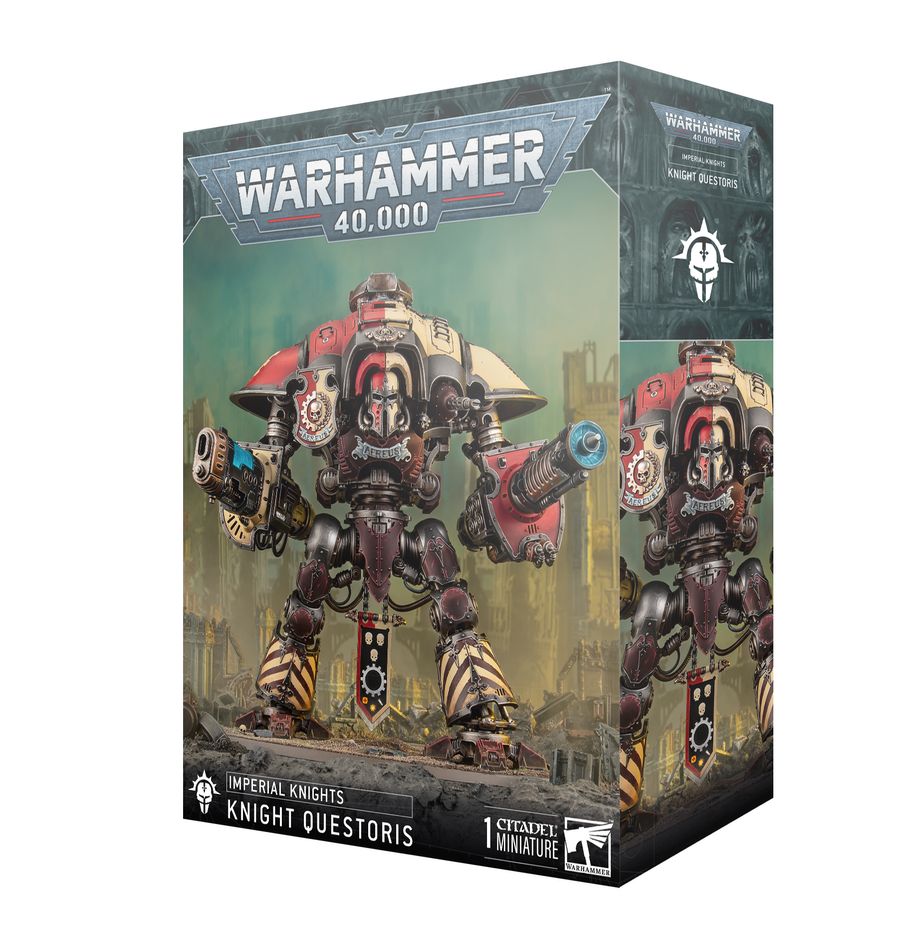 Découvrez le nouveau Imperial Knights : Chevalier Questoris pour le jeu Horus Heresy pour des batailles emblématiques du 30ème millénaire