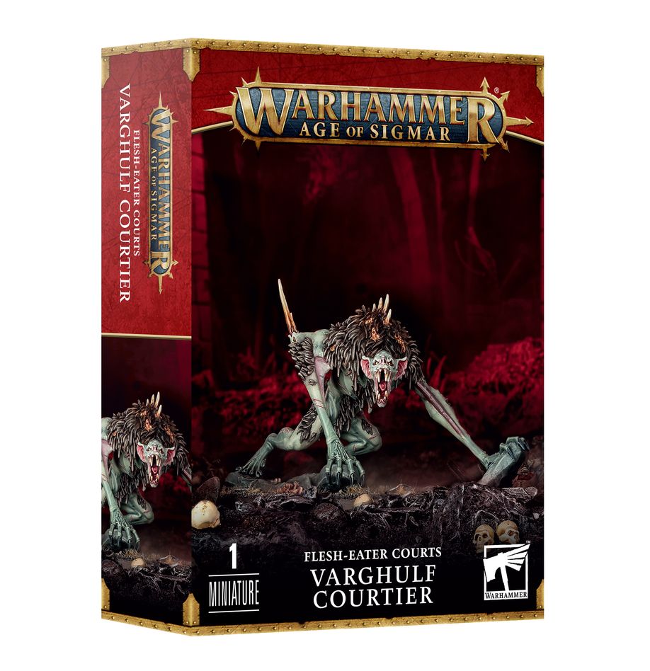 Flesh-eater Courts Varghulf est une unité emblématique des flesh eaters courts , silencieux et redoutable il terrifiera vos nuits
